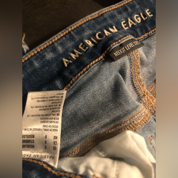 American Eagle Hi Rise Jeggings Sz 6 EUC - Picture 2 of 4